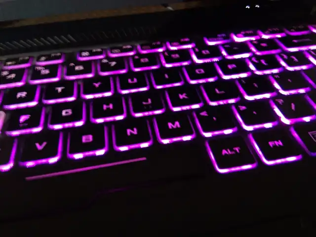 Backlit keyboard 2