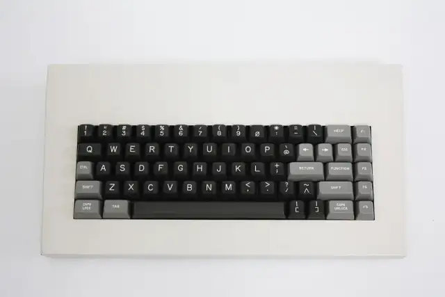 Albert computer keyboard front