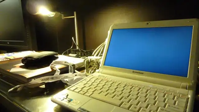 Journalist at work... laptop, recorder.... 02
