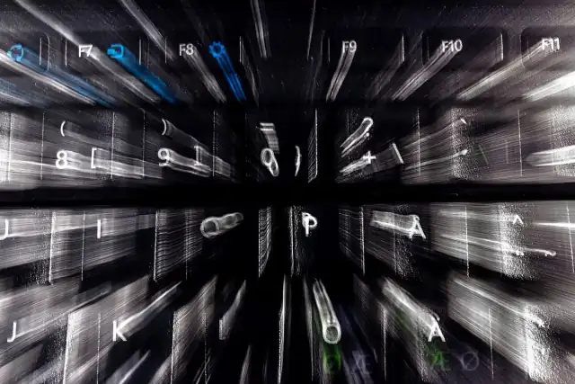 Camera zoom burst on a Microsoft computer keyboard in Tuntorp 3
