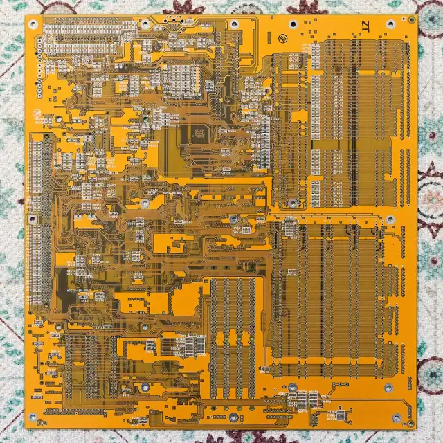 Amiga 4000T motherboard, revision 4, back side