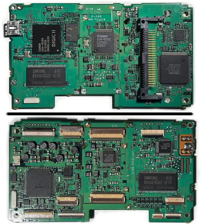 Canon 350D Logic Board 1