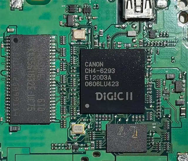 Canon 350D Logic Board 3