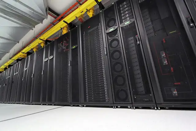CSIRO ScienceImage 2042 A row of computer servers in a server rack