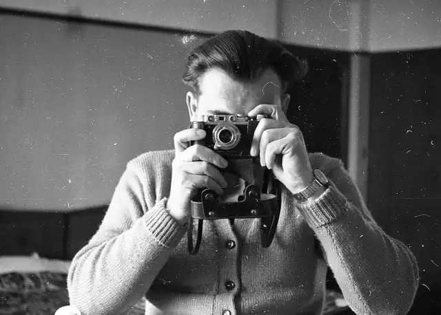 Camera, photography, KMZ Zorki Fortepan 30518