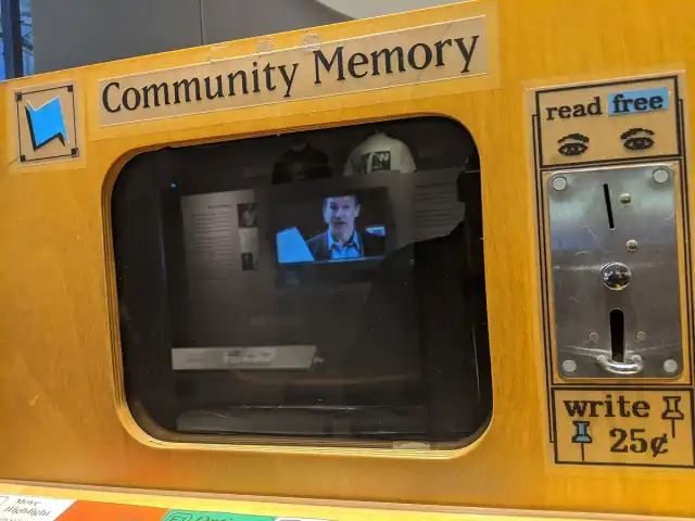 Community Memory Project coin op workstation 3, Computer History Museum, Mountain View, California, USA (49501289123)